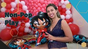 Amber Sexy Non Pop Play With Goku Mylar Foil Balloonsb - 4K