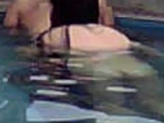 Homemade Anal : sex underwater with Playful babe