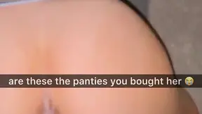 College GF gets creampied while cheating on Snapchat