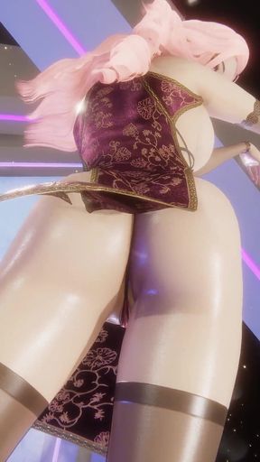 Mmd Minnie - Cherry Sky - Seraphine Sexy Striptease