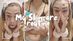 My skincare routine: deep wash and skincare