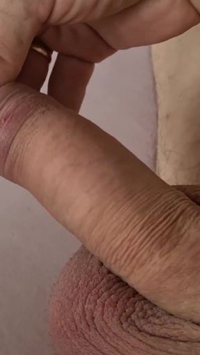 Powerful moment from &quot;BDSM Cock Sounding Wife sounds Husbands Cock&quot;