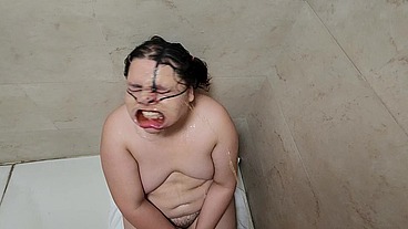 My owner gives me piss to drink and humiliates me like his submissive slave that I am