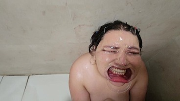 My owner gives me piss to drink and humiliates me like his submissive slave that I am