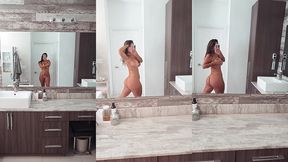 about to jump in the shower. wanna join? 🚿