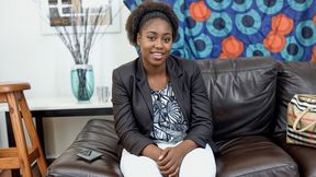 Dark-skinned temptress takes it rough in a wild encounter