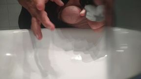 Pissing in sink compilation