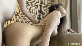 Johntronx - Fast-paced Sex and Hardcore Creampie with a Gorgeous Thai Babe