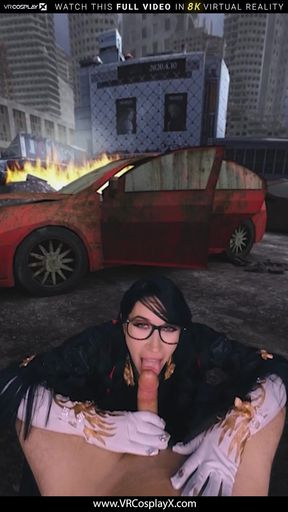 VRCosplayX It is time to be naughty With Alex Coal As Bayonetta Part 1