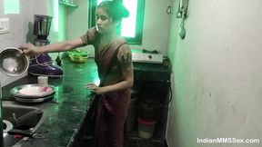 Indian Couple Fucking in Kitchen