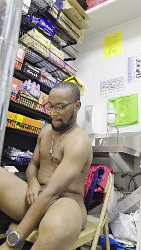 Jerking off at My Second Job