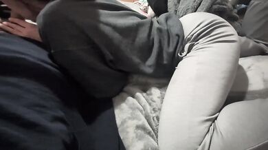 Blowjob with cute redheads feet POV cheating wife at college