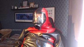 Heavy Duty Rubber Hazmat Suit Bondage