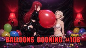 Balloons Gooning #10B: Mistress Balloon Trance (Animated)
