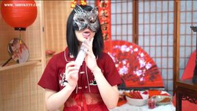 Big dick anal feet sissy training Chinese New Year blow job destroyed