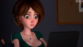 AUNT CHASS check you BROWSER HISTORY cartoon 3d milf
