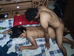 Sultry Indian MILF lets herself be fucked by horny stepson