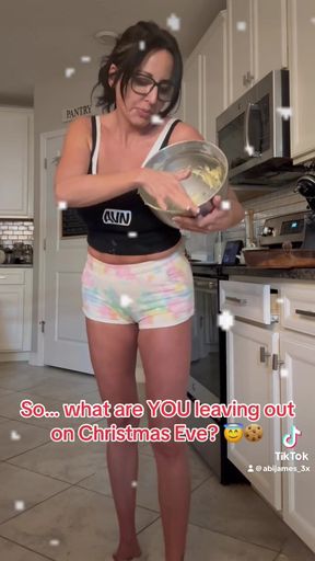 Baking cookies