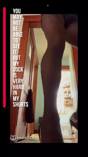 A Shiny Open-Crotch Pantyhose Adventure w Dee Angels