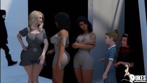 A freaky guy takes the opportunity to fuck a sexy big booty ebony MILF