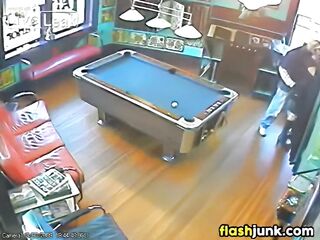 stranger caught having sex on CCTV