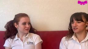 Taboo Teen Daddys Girls Smoking Cigars Skinny Redhead Pigtails Dakota Marr Catholic School Uniform Cigar Fetish