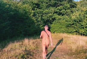 Naked Outdoor Walking