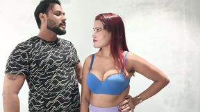 tailor ke bahane assistant ke sath machayi nangi ladki ne chudayi