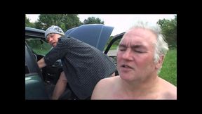 Hardest Threesome!!! Cougar and Young Bitch with Big Cock Guy Vol 2