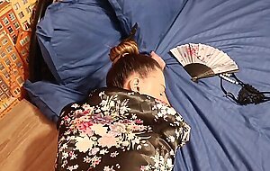 Nastystuf girl, a sexy neighbor girl, a migrant from asia, invited to visit her ass hole