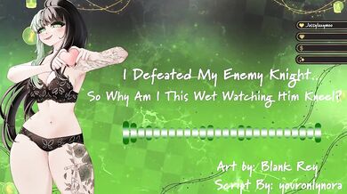 [F4M] I Defeated My Enemy Knight…So Why Am I This Wet Watching Him Kneel?