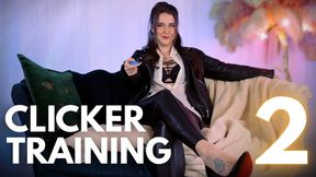 Clicker Training 2: Unconditional Obedience - Sophia Truee Conditions Advanced FemDom POV Slave Obedience with Psychological Domination and Behavioural Control Training