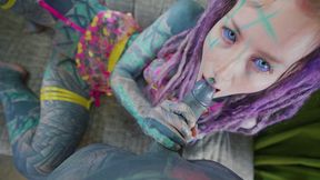 alt anal loving pornstar gets assfucked in camper