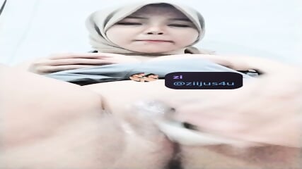 Hijab SMA Omek Colokin Botol Desah Manja