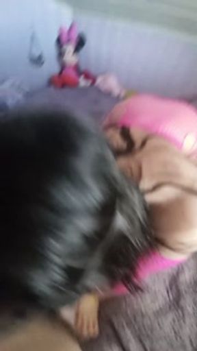 My Neighbor Loves My Pink Ass!!