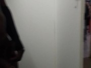 playing with myself on public fitting room