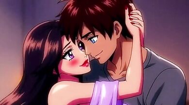 Animated Hentai Step Mom Massage For Big Tits And Creamy Anal Between Stepson