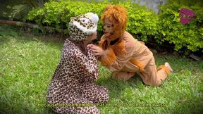 Natgio Mix Lion and Leopard Wild Sex Game