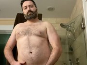 Rex Mathews Business Suit Strip to Lick Cum Off Toilet Seat