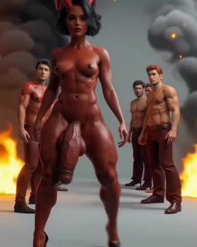 TGirl Domination - Ellisa Eternal is On Fire