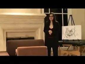 Blonde Babe Fingers Pussy and Rides Cock Wildly