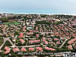 TUSHY Feisty Redhead Audrey Reid Puts Her Dude To The Test In Ardent Outdoor Anal Adventure