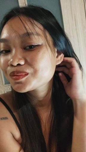 Intimate Face-sitting Tease - Solo Girl Pussy Close-up