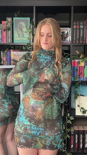 Transparent Black and White Dress Try on Haul