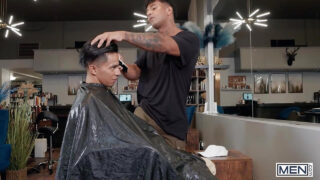 Pipe, éjaculation, bareback, ange &#8211; grosse bite Kenzo Alvarez et Angel Santana baisent dans le cul