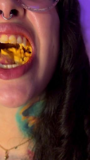 Gantess Lets You See His Chewed Food and Burps