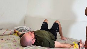 Face sitting one, part 1, by Veronica Lins and Slave, FULL HD