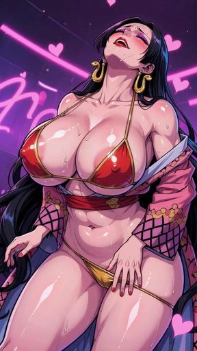 Hot Striptease Boa Hancock (ai)