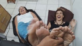 Little Fox and Susu 4 soles up to tickling