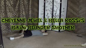 Cheyenne Jewel & Bella Rossi's Bikini Blunder Smother!